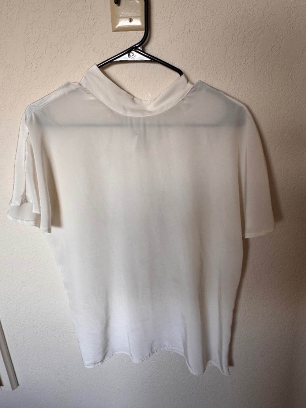 Vintage flutter sleeve top